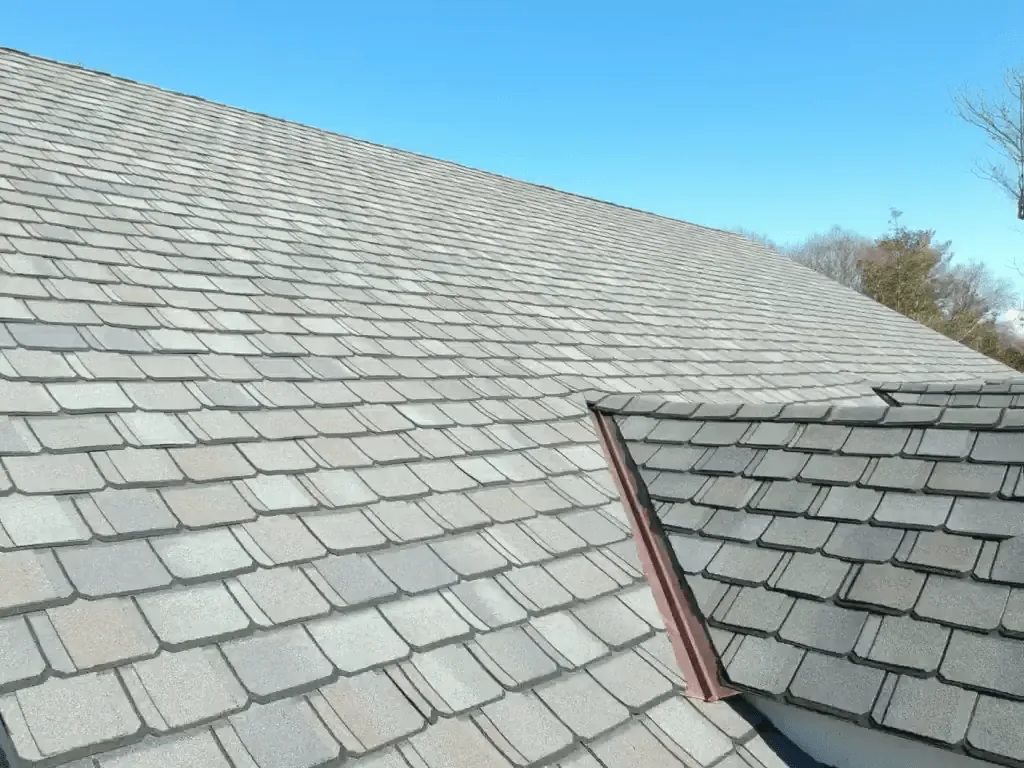 Residential roof replacement by Isaacs Roofing