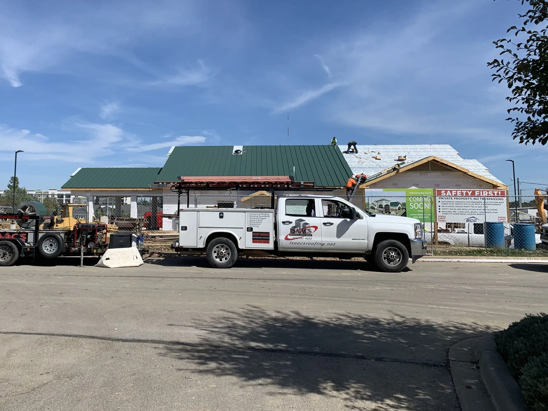 Commercial roofing project — Standing Seam Lexington, KY